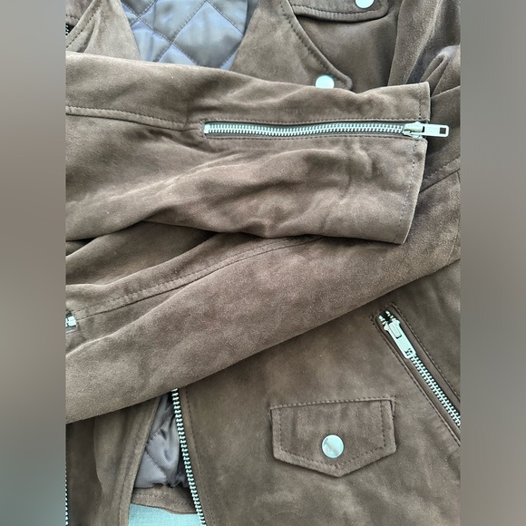 Polo Ralph Lauren Suede Moto Jacket - Picture 6 of 11